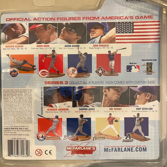 Curt Schilling, Arizona Diamondback McFarlane Figurine - Picture 4 of 4